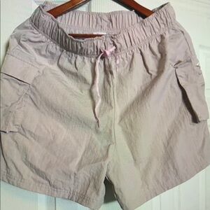 Light Pink Cargo Shorts
